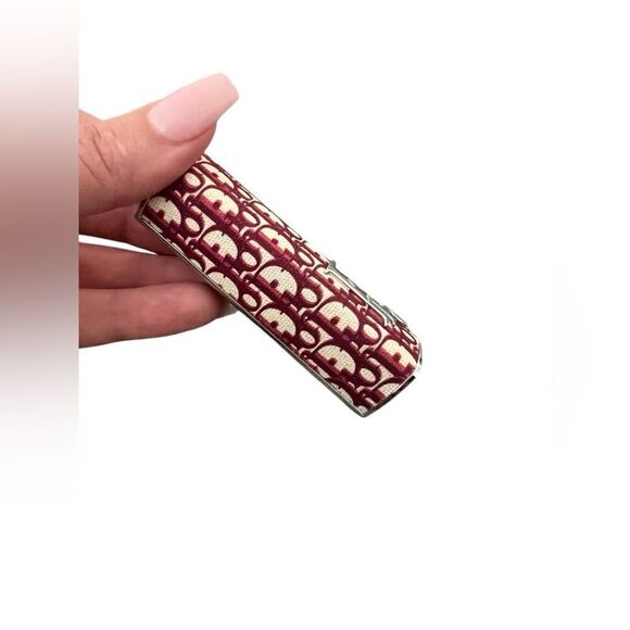 DIOR ADDICT CASE - LIMITED EDITION: Burgundy Oblique. - Picture 5 of 5